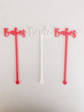 Load image into Gallery viewer, bridal shower drink stirrers