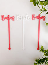 Load image into Gallery viewer, bride and babe beverage stirrers
