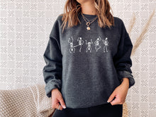 Load image into Gallery viewer, halloween skeleton sweater