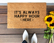 Load image into Gallery viewer, Happy Hour Doormat