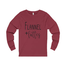 Load image into Gallery viewer, Flannel and Lattes Long Sleeve Shirt