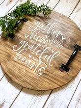 Load image into Gallery viewer, wood serving tray