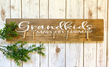 Load image into Gallery viewer, grandkids make life grand picture hanger