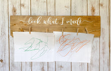 Load image into Gallery viewer, Look What I Made Artwork Display