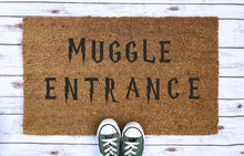 Load image into Gallery viewer, muggle entrance front doormat