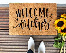 Load image into Gallery viewer, Welcome Witches Doormat