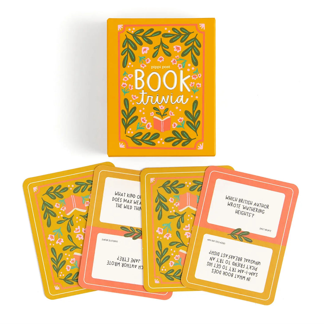 Book Trivia Card Game