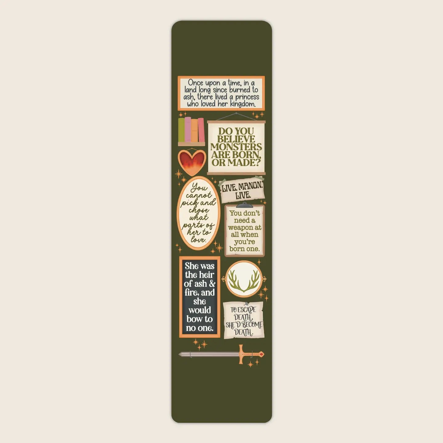 Throne of Glass Quote Bookmark – Amber Christi Design, image size:1440x1440