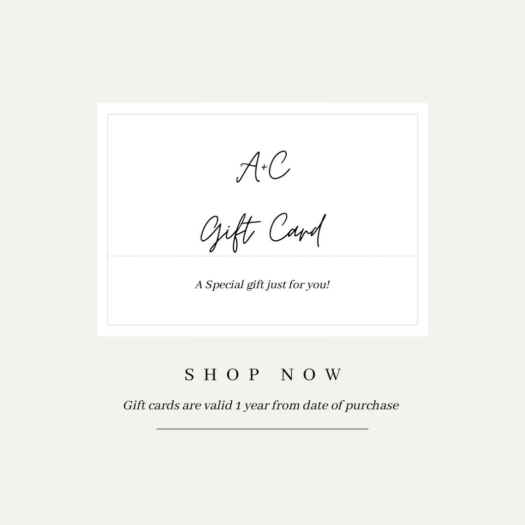 A+C Gift Card