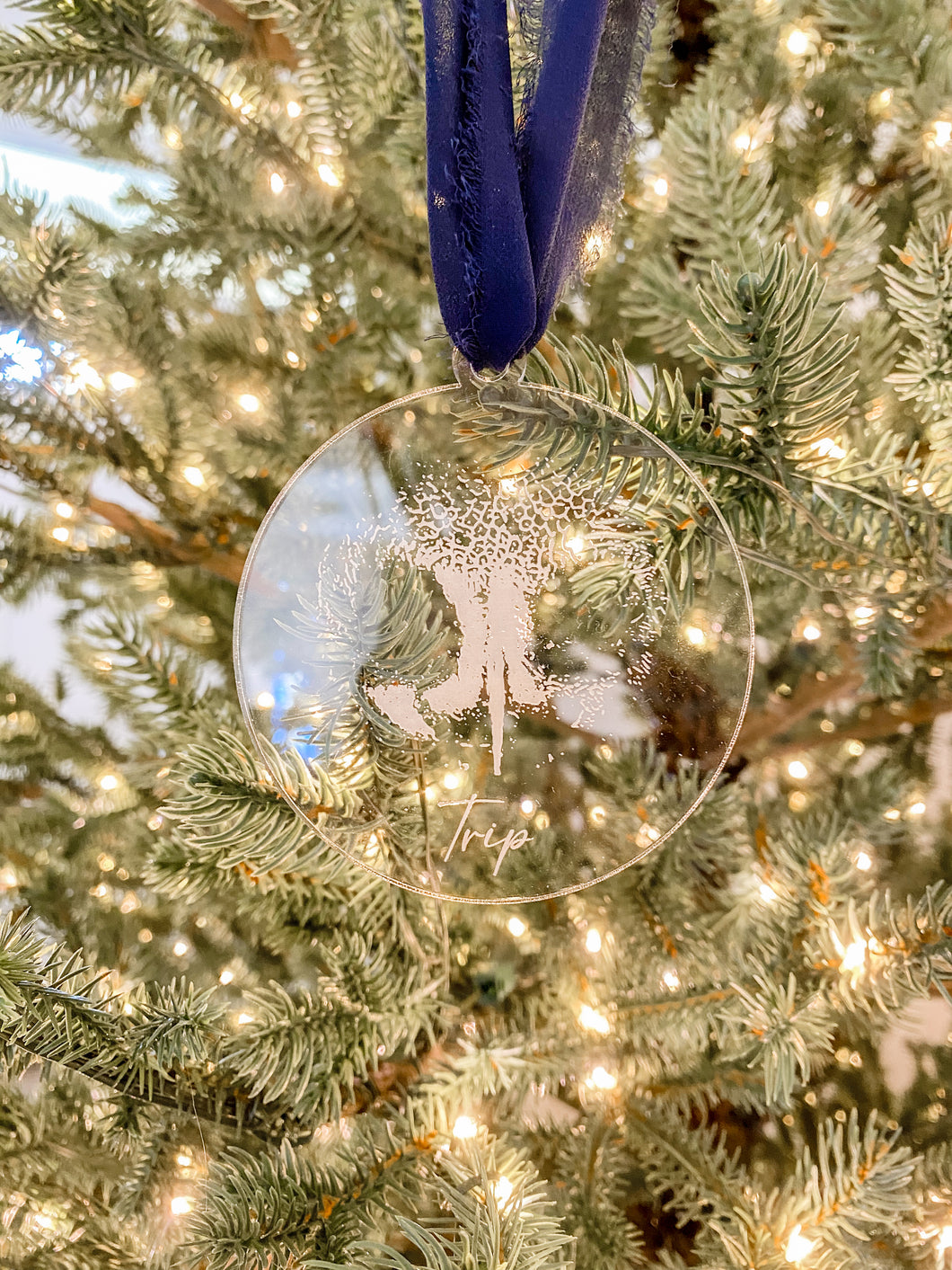 Personalized Nose Print Ornament