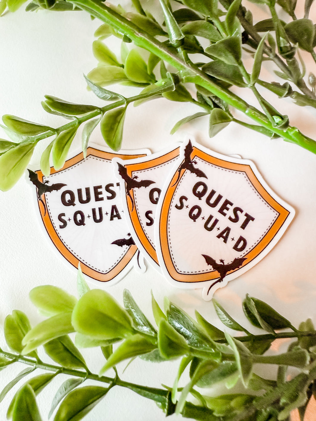 Quest Squad Kindle Sticker