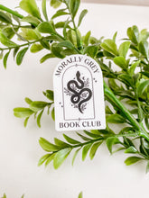 Load image into Gallery viewer, Morally Grey Book Club Sticker

