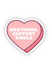 Load image into Gallery viewer, Emotional Support Kindle Heart Sticker
