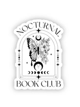 Load image into Gallery viewer, Nocturnal Book Club Sticker
