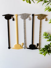 Load image into Gallery viewer, Graduation Drink Stirrers
