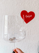 Load image into Gallery viewer, Heart Shaped Drink Tags
