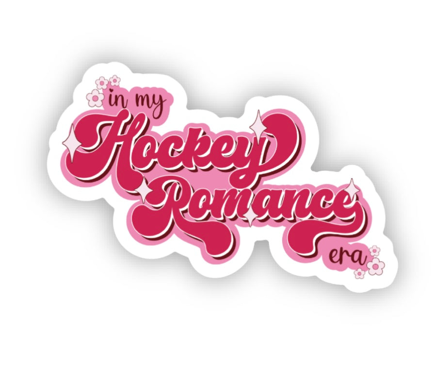 In My Hockey Romance Era Book Sticker