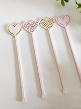 Load image into Gallery viewer, Valentine Heart Drink Stirrers
