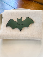 Load image into Gallery viewer, Personalized Acrylic Bat Place Card
