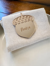 Load image into Gallery viewer, Acorn Place Card
