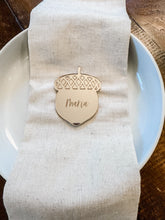 Load image into Gallery viewer, Acorn Place Card
