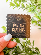 Load image into Gallery viewer, Fantasy Readers Book Club Sticker

