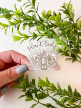 Load image into Gallery viewer, Plant Lady Clear Sticker
