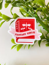 Load image into Gallery viewer, Fantasy Girlie Book Sticker
