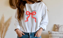 Load image into Gallery viewer, Christmas Bow Sweater
