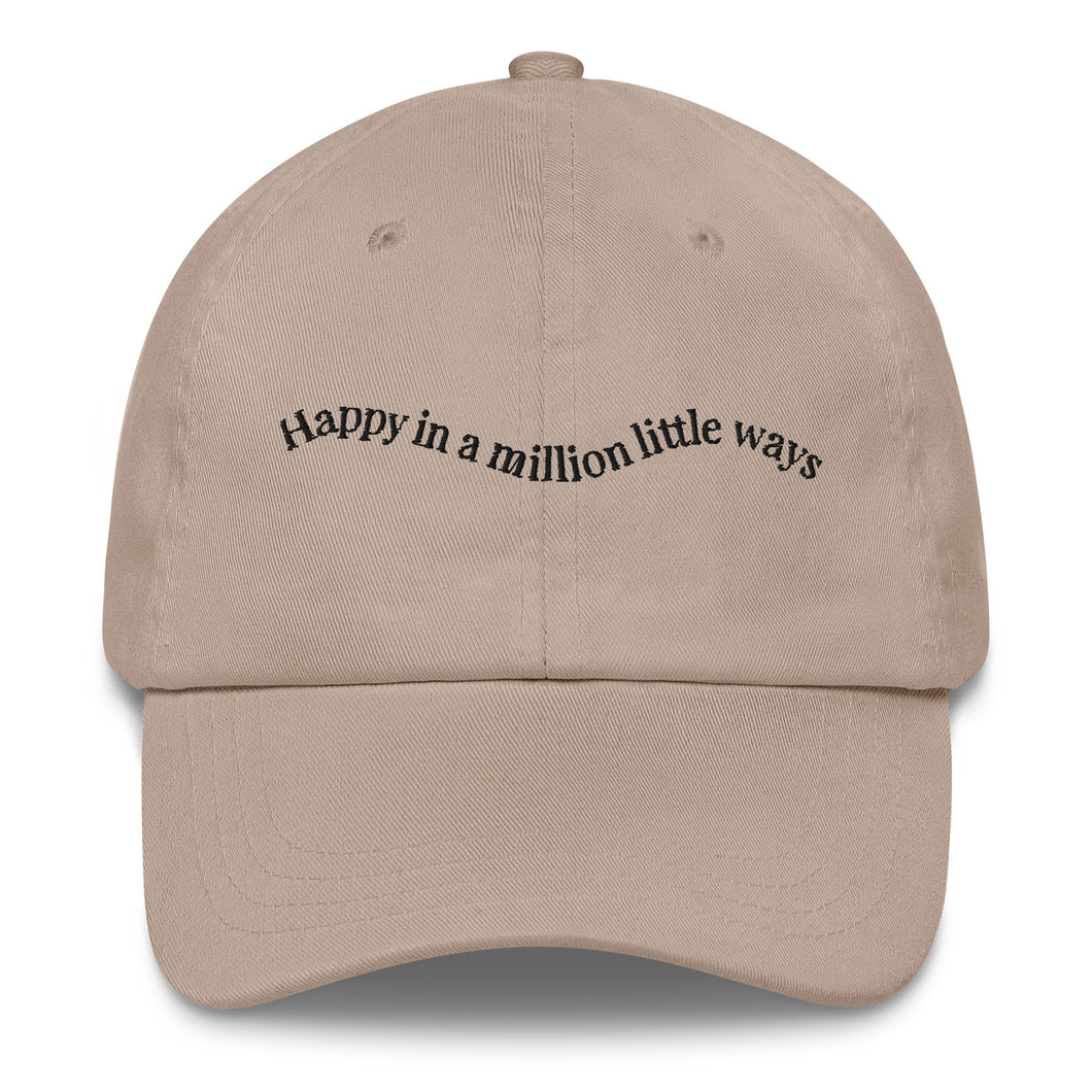 Happy Million Little Ways Hat