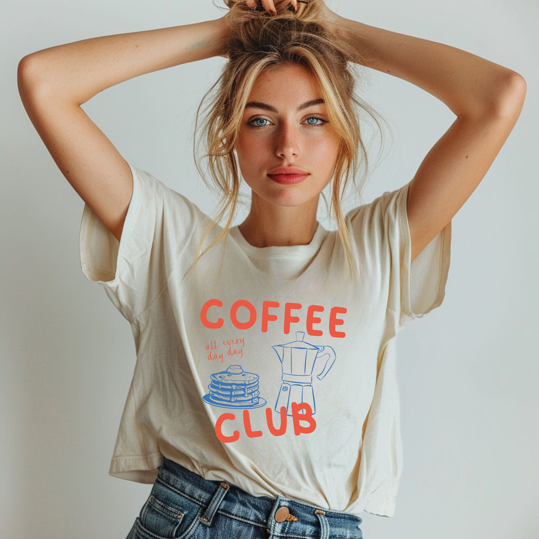 Coffee Club Trendy Shirt