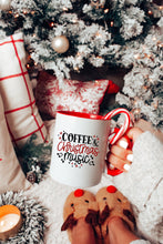 Load image into Gallery viewer, Coffee and Christmas Music Mug
