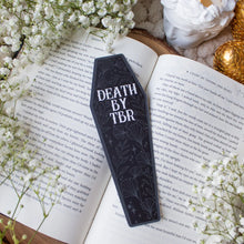 Load image into Gallery viewer, Death By TBR Coffin Bookmark
