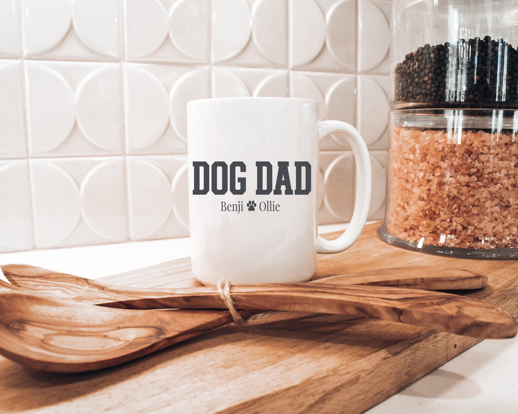 Custom Dog Dad Mug