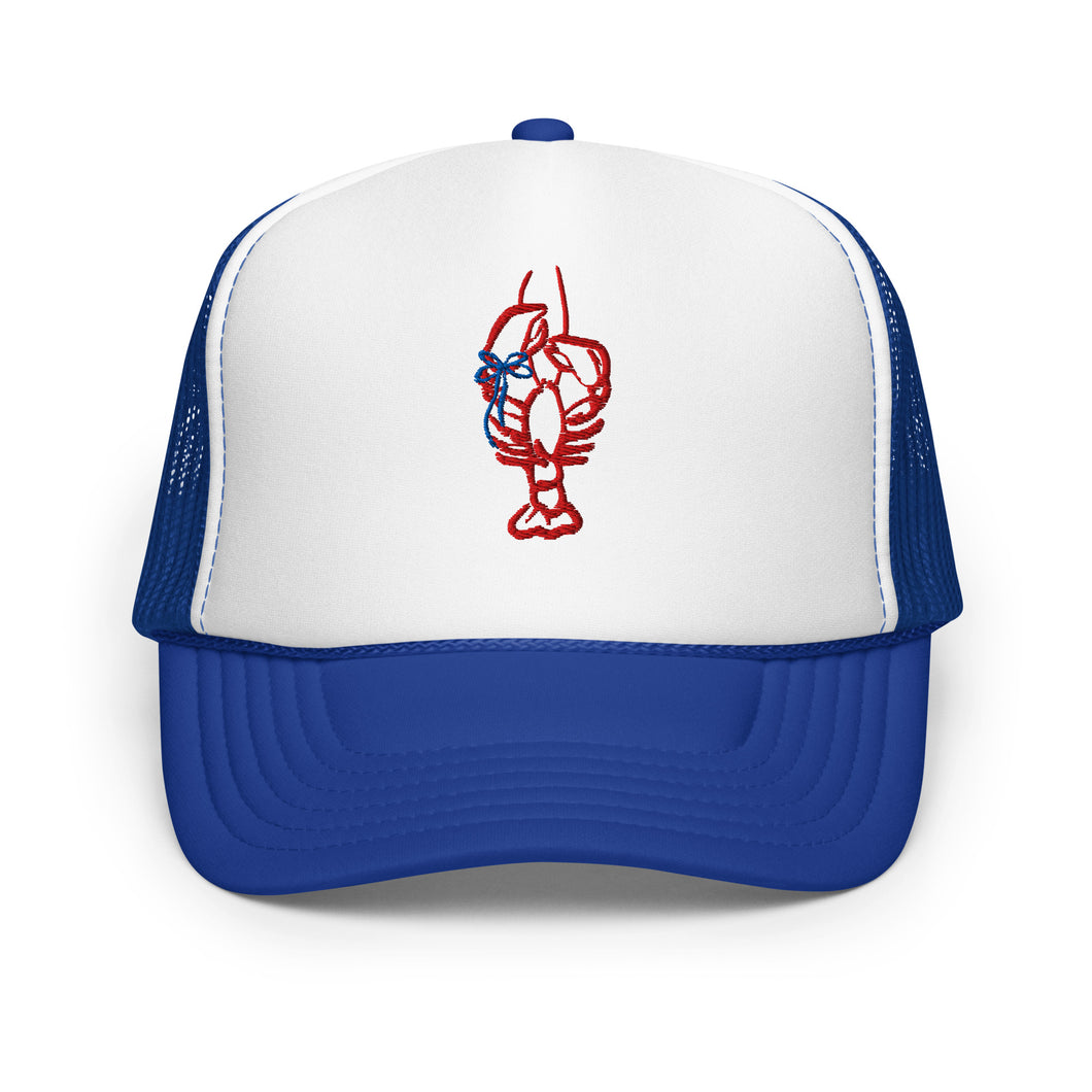 Lobster Graphic Printed Baseball Cap in Distressed Blue Unisex New! Universal Thread Lobster Embroidery Baseball Hat Blue | eBay main image 4
