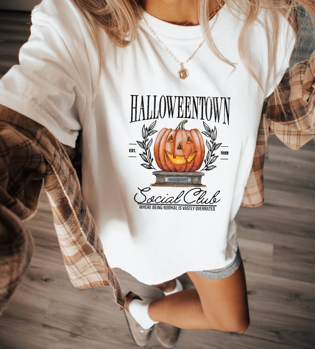 Halloween Town Social Club Shirt