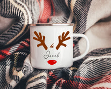 Load image into Gallery viewer, Kids Custom Reindeer Mug
