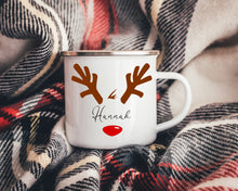 Load image into Gallery viewer, Kids Custom Reindeer Mug
