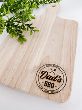 Load image into Gallery viewer, bbq cutting board for dad
