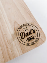 Load image into Gallery viewer, dads bbq cutting board
