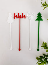 Load image into Gallery viewer, Christmas Drink Stirrer Set
