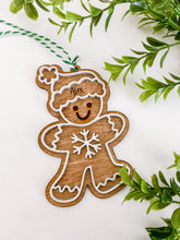 Load image into Gallery viewer, Personalized Gingerbread Ornaments
