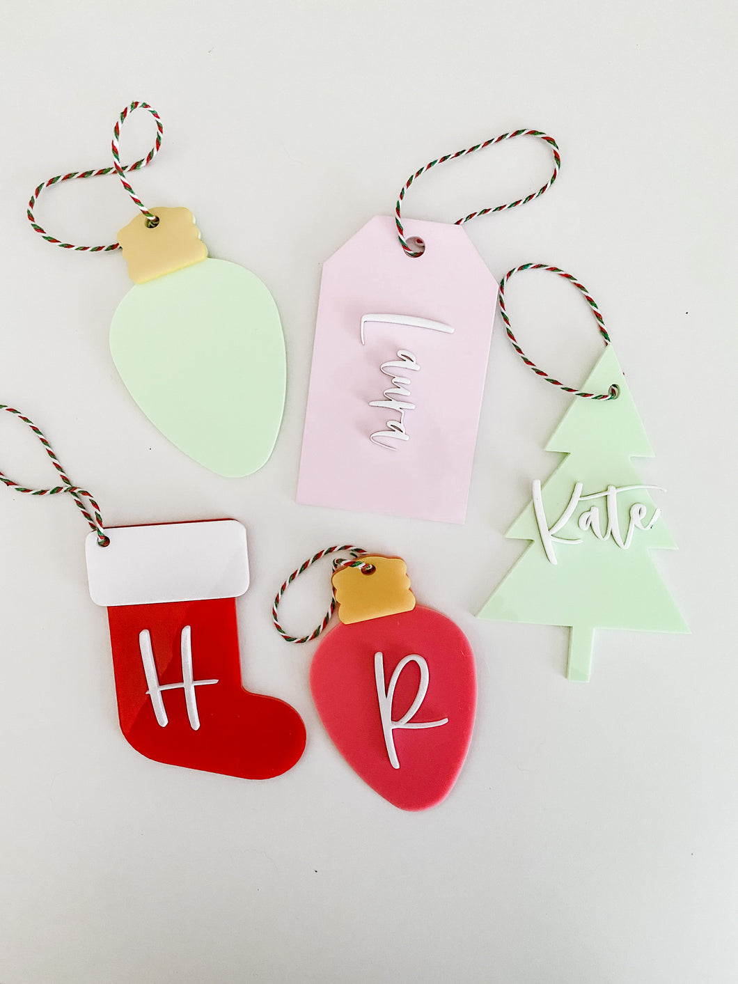 Whimsical Stocking Tags