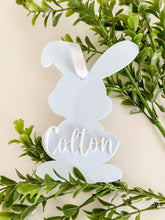 Load image into Gallery viewer, Bunny Name Easter Tag
