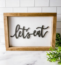 Load image into Gallery viewer, kitchen wood sign decor
