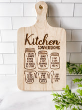 Load image into Gallery viewer, Kitchen Conversion Cutting Board
