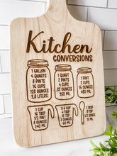 Load image into Gallery viewer, Kitchen Conversion Cutting Board
