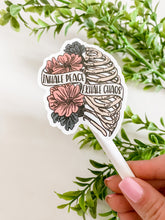 Load image into Gallery viewer, Inhale Peace Exhale Chaos Sticker
