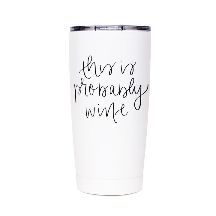 this is probably wine travel tumbler