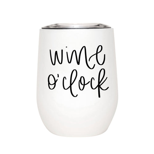 wine o clock wine tumbler wine gift